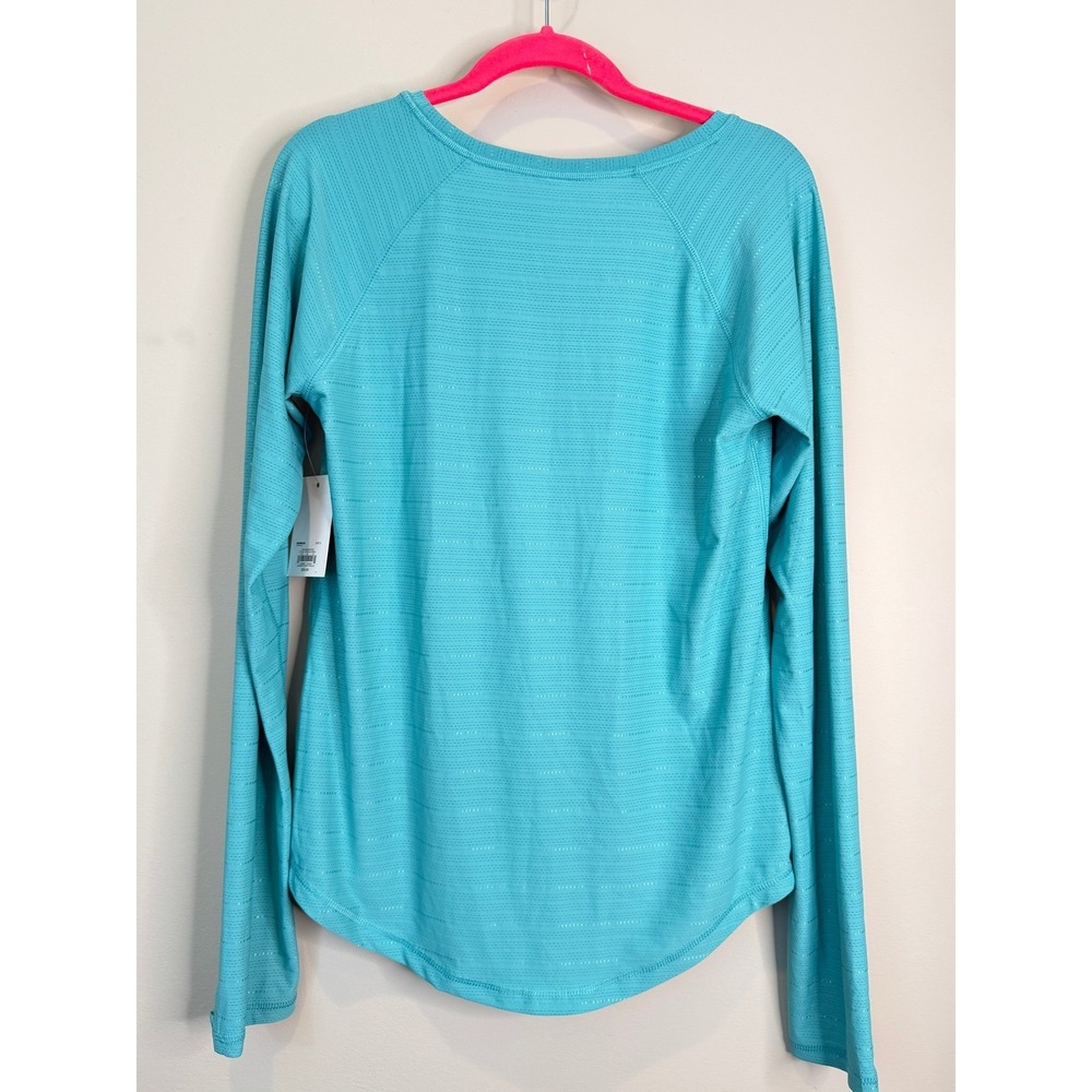 NWT Tek Gear Aqua Long Sleeve Athletic Top Mesh Lightweight Activewear - Picture 4 of 7